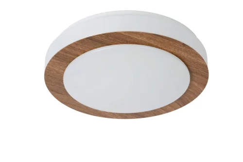 Светильник потолочный DIMY LED 79179/12/70 Lucide белый 1 лампа, основание коричневое белое в стиле современный  фото 2